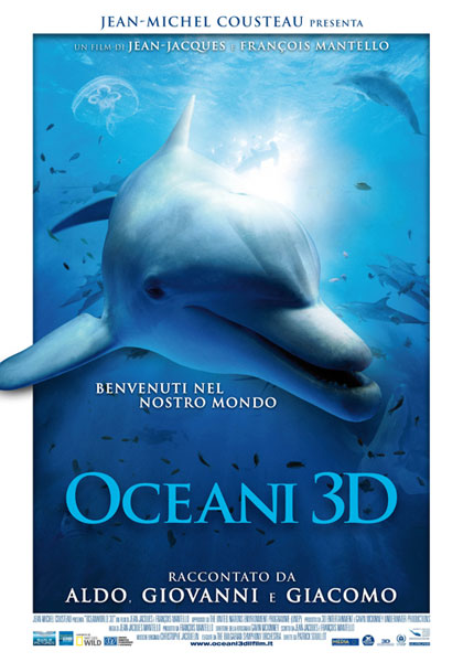 locandina oceani 3D