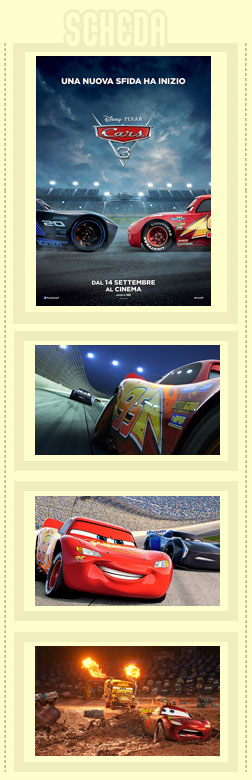 Cars 3 scheda