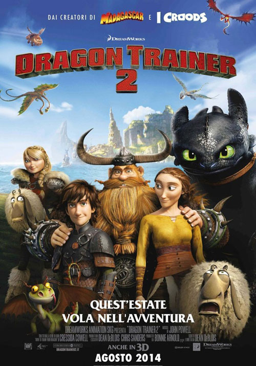 Dragon Trainer 2 locandina/poster