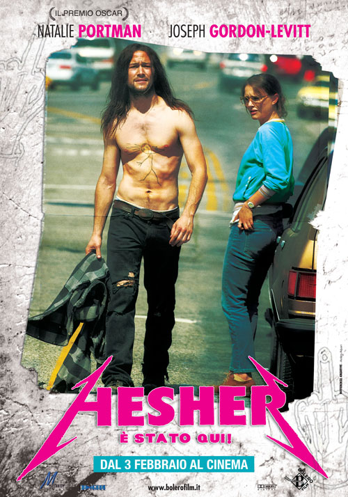 hesher  stato qui locandina/poster