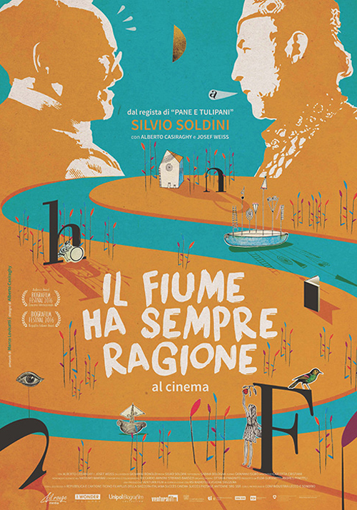 Il fiume ha sempre ragione locandina/poster