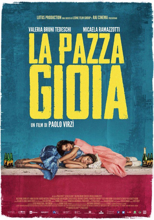 La pazza gioia locandina/poster
