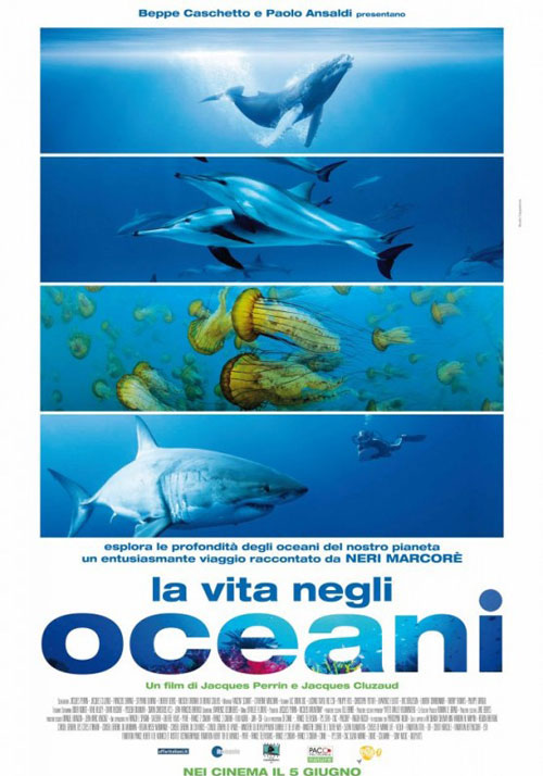 La vita negli oceani locandina/poster