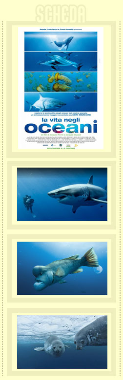 La vita negli oceani scheda