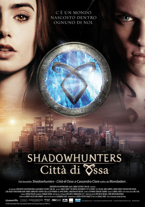 Shadowhunters Citt di ossa locandina/poster