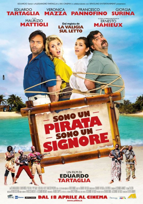 Sono un pirata sono un signore locandina/poster